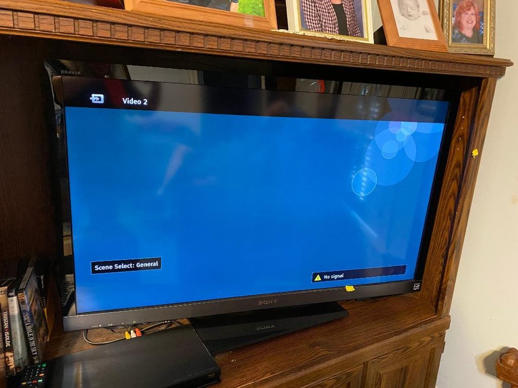 Sony 46" TV model KDL-46EX600