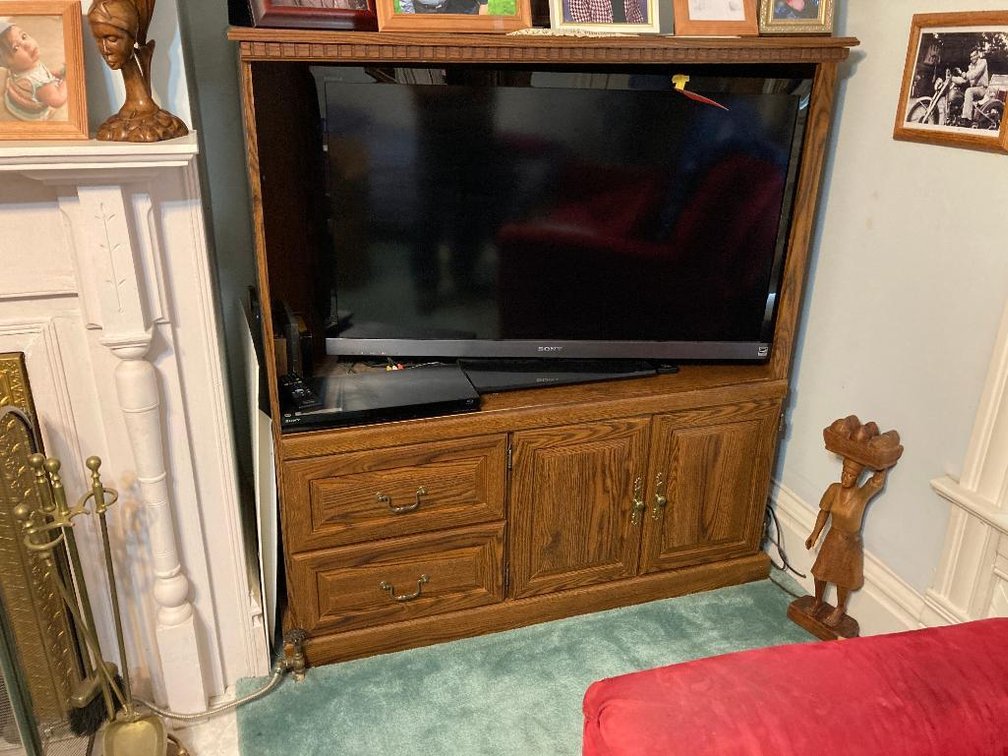 Saunders TV cabinet 48" x 54" x 20"