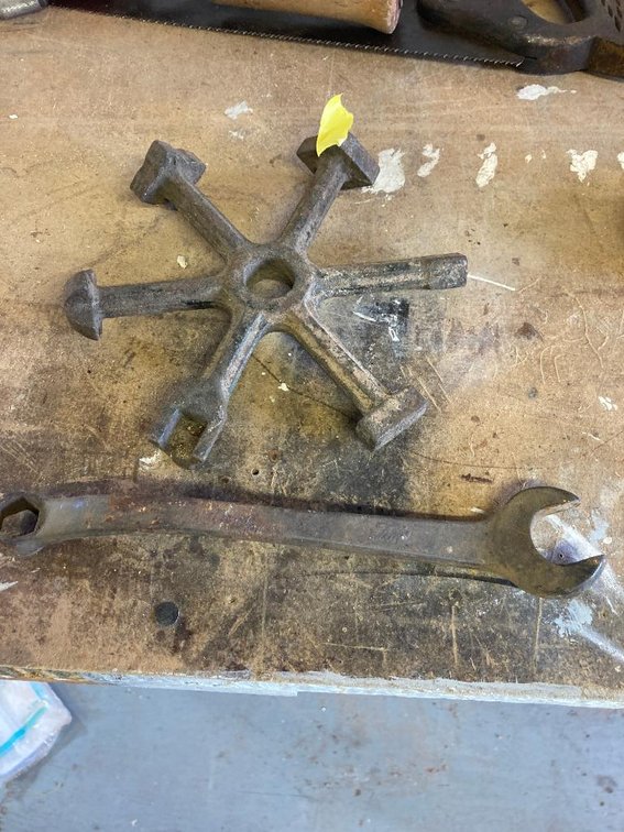 Model T Ford wrenches