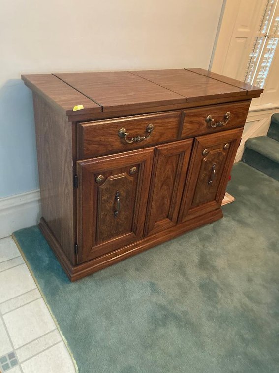 Sideboard, flip top