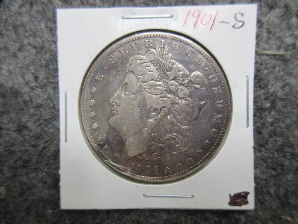 1901-S Morgan Dollar, Fine