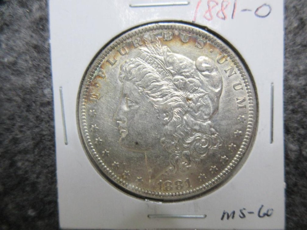 1881-O Morgan Dollar AU