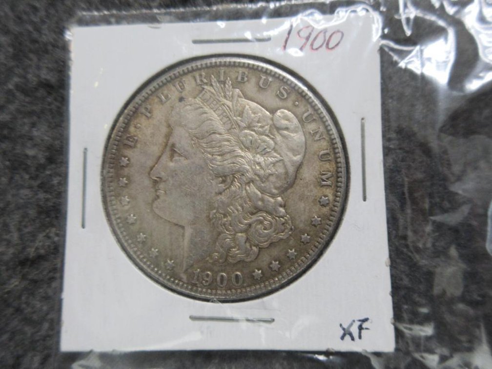 1900 Morgan dollar, XF