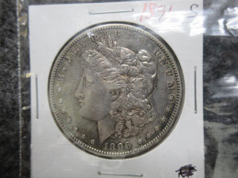 1896-s Morgan Dollar very fine 30 with reserve