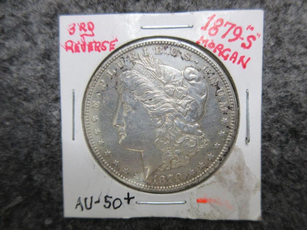 1879-s Morgan Dollar AU