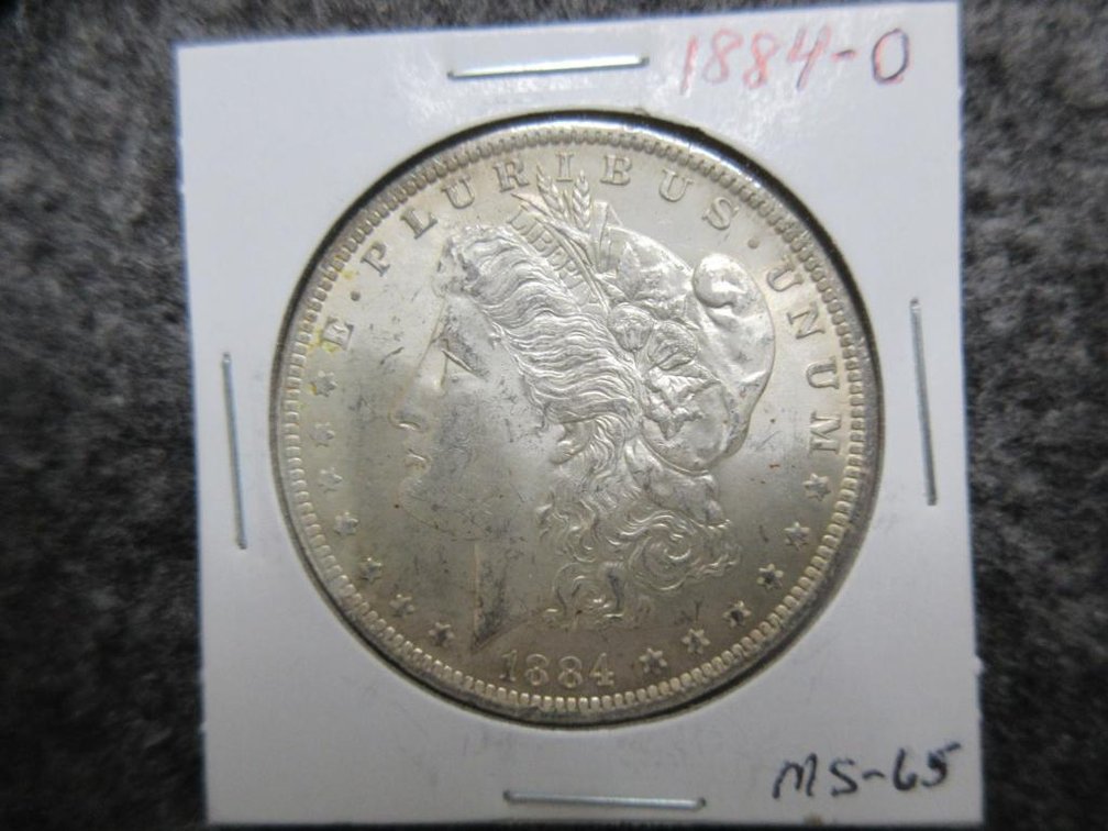1884-O Morgan Dollar MS60