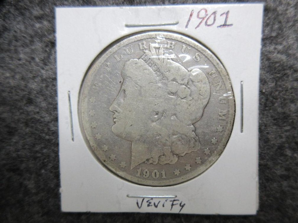 1901 Morgan Dollar