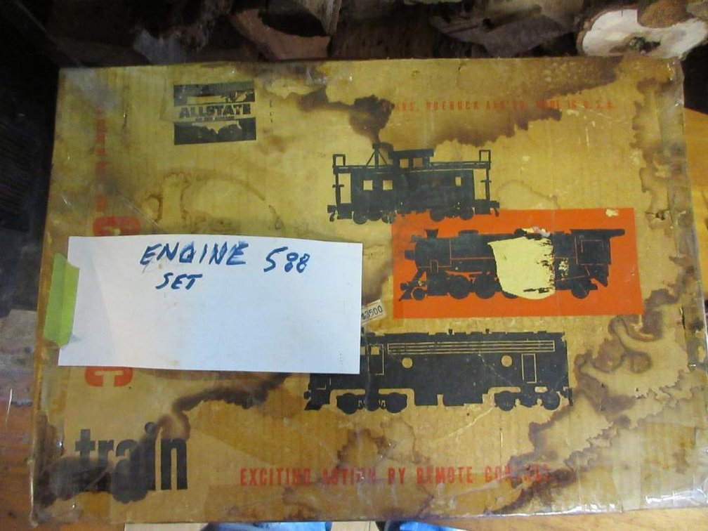 All Star train set in box