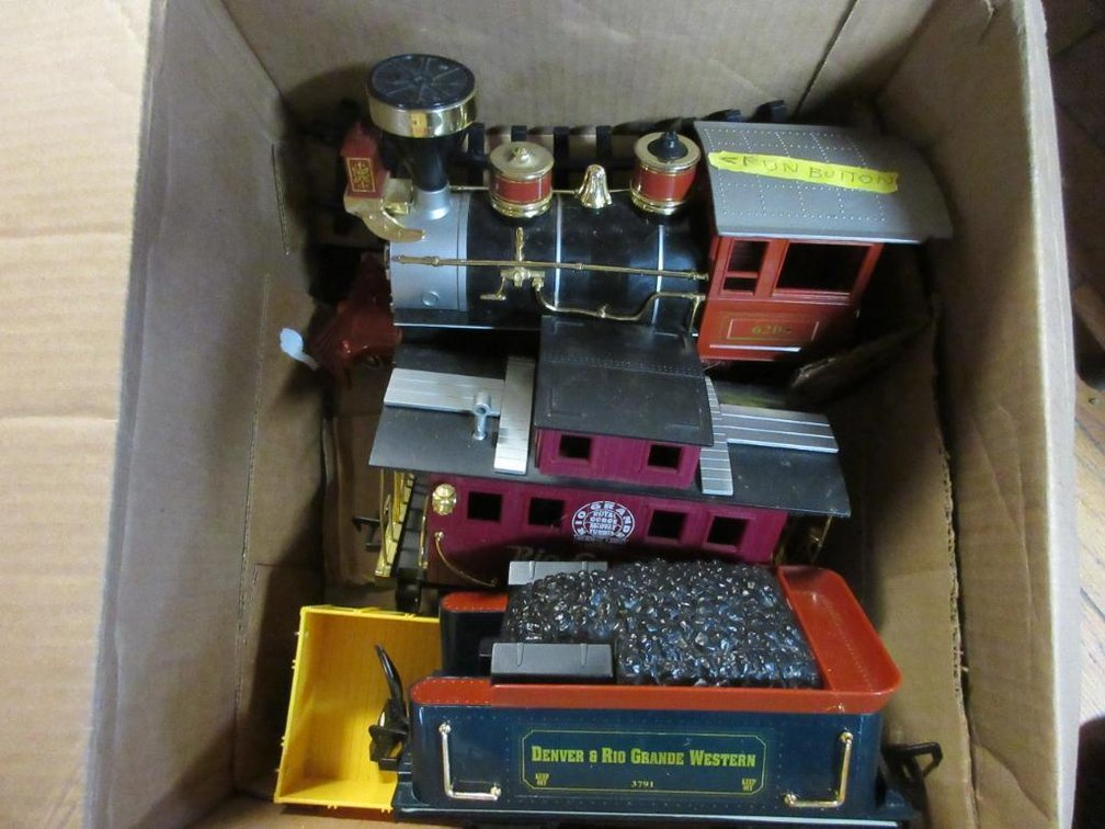 Electric steam train