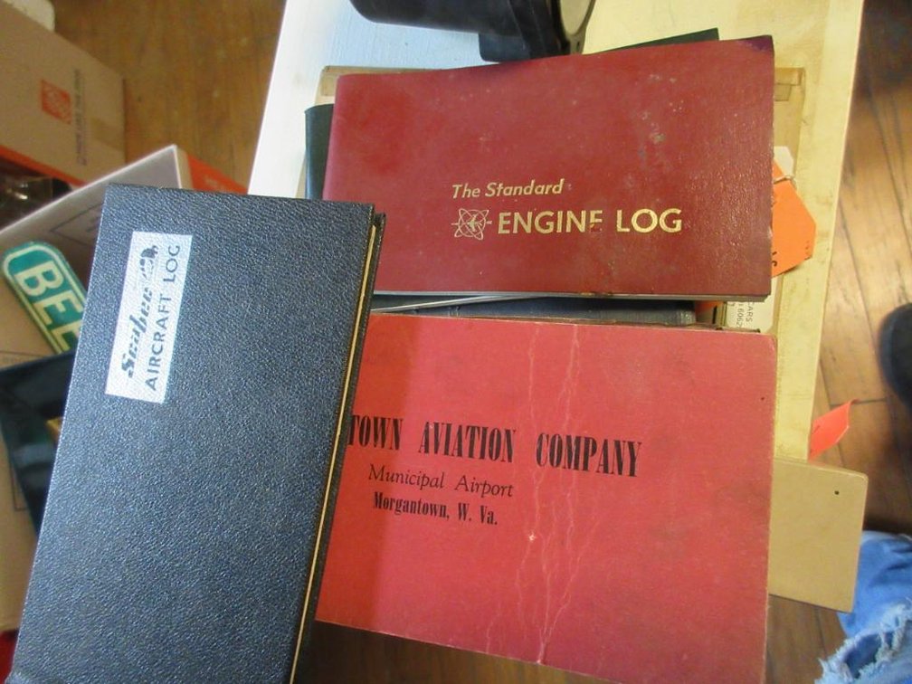 Aviation gauges, shelf & a 69 Mercury trunk emblem