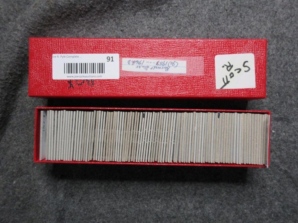 90 Roosevelt dimes dated 1957-1962-D