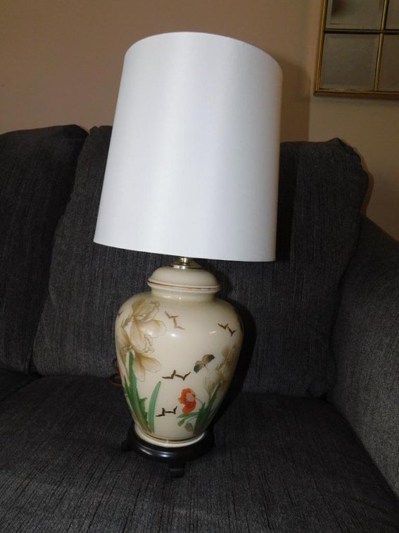 Ginger jar lamp