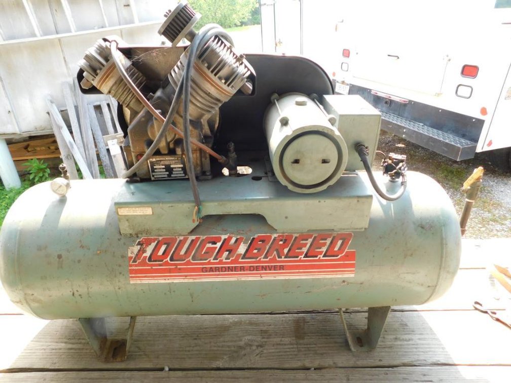 Gardener-Denver Tough Breed electric air compressor