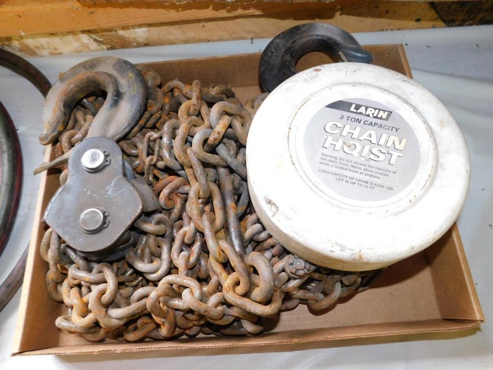 Larin 3-ton chain hoist
