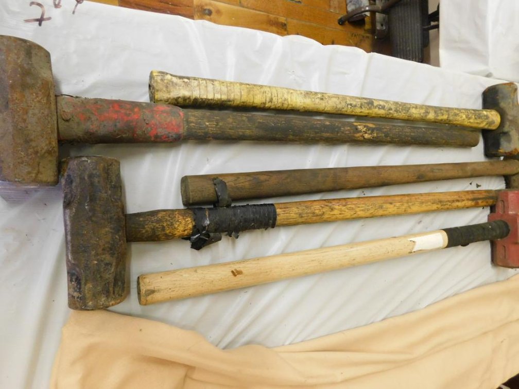 5 Sledge hammers