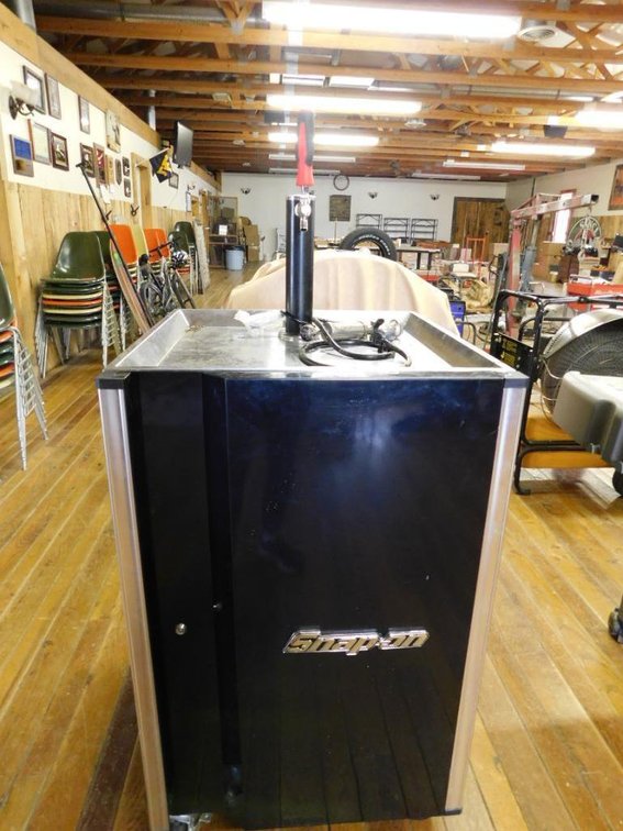 Snap-On brand keg refrigerator w/ tap