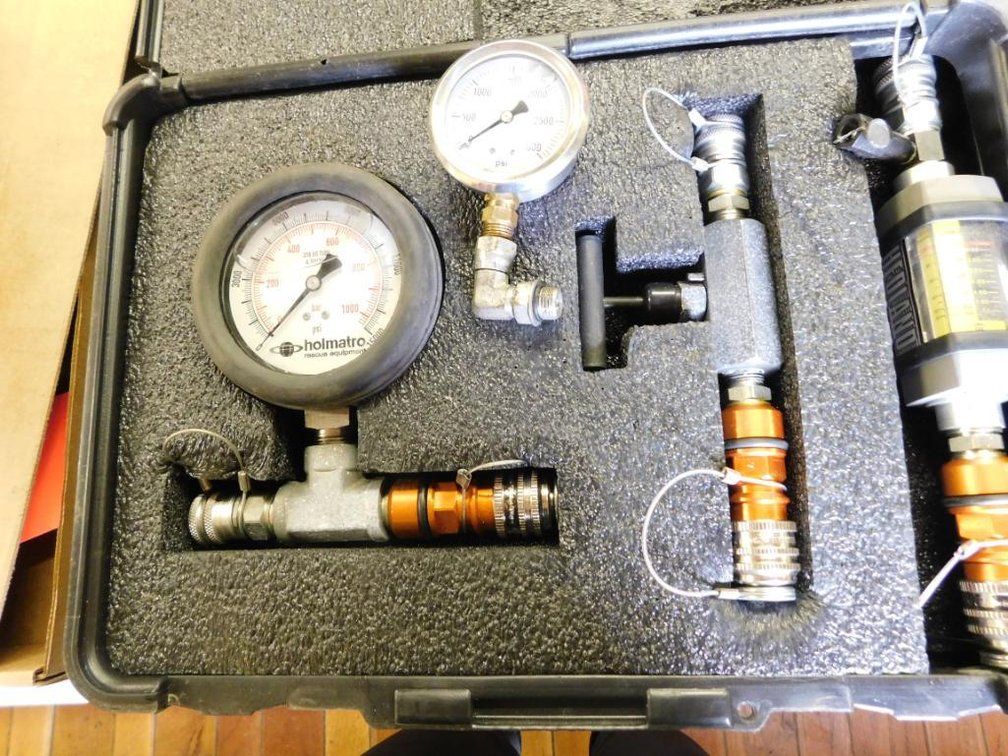 Holmatro hydraulic test kit
