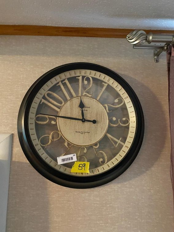 Modern Railway Terminal East decorator clock