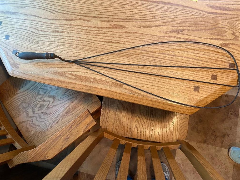 Antique rug beater