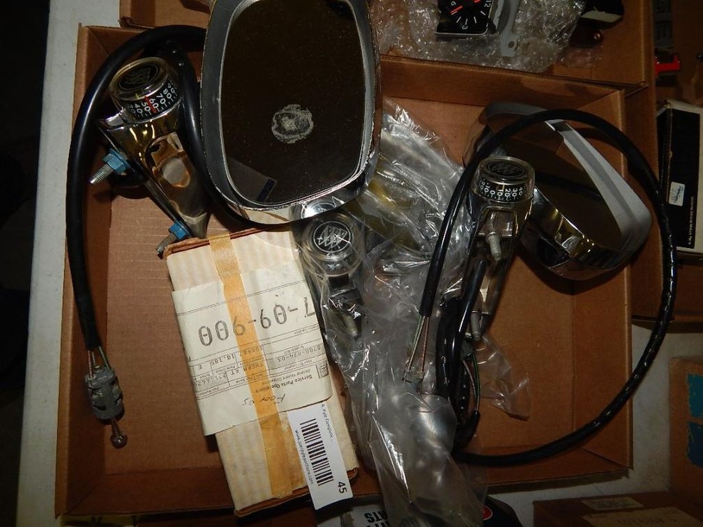 Buick side view mirrors w/temp. gauge