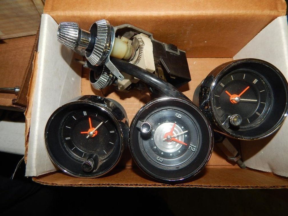 65 Riviera clocks NOS (new old stock)