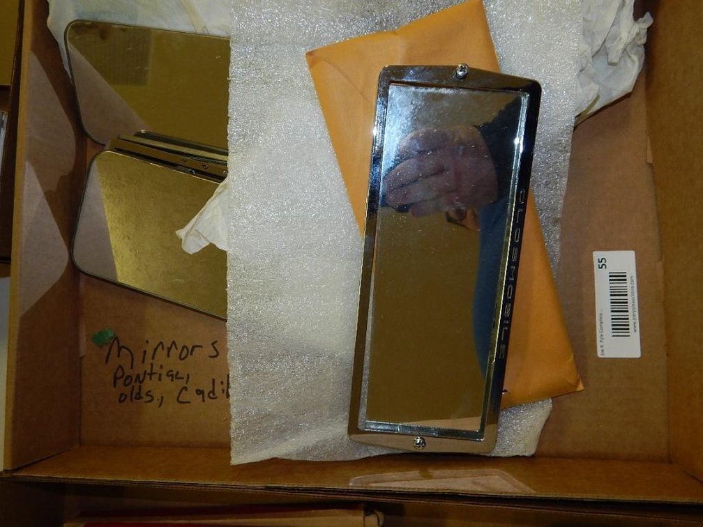 Pontiac, Oldsmobile & Cadillac vanity mirrors (9 of them)