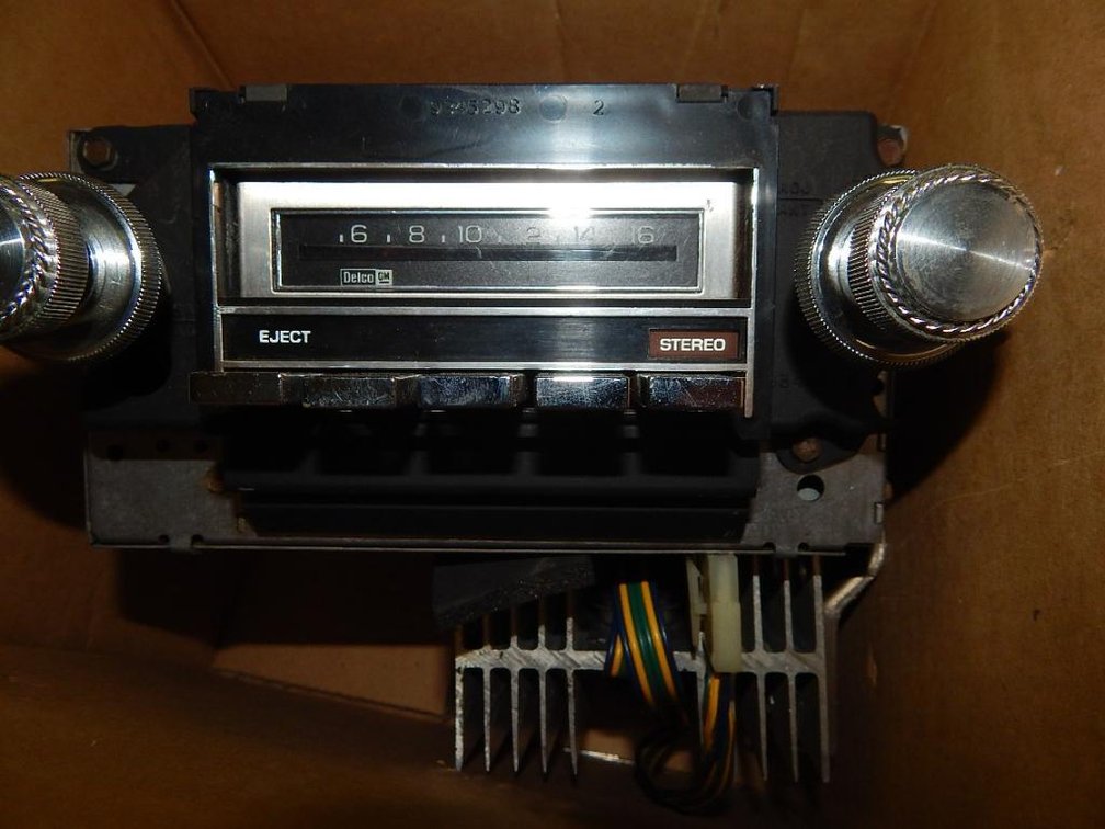 77 Regal AM 8-track radio