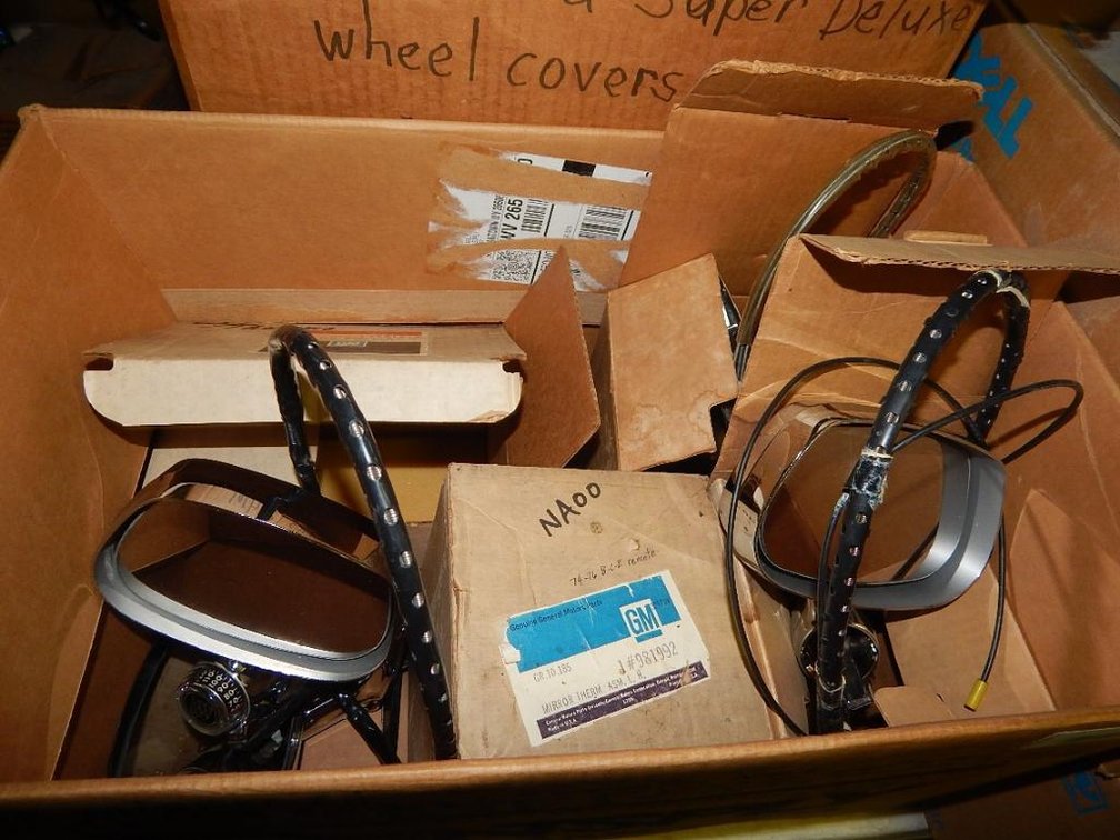 68-'79 Buick exterior left hand mirrors