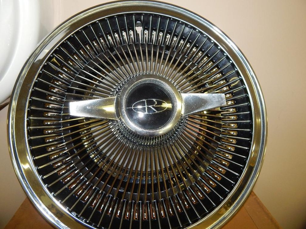 Set of four 1966 Riviera super deluxe wheel covers
