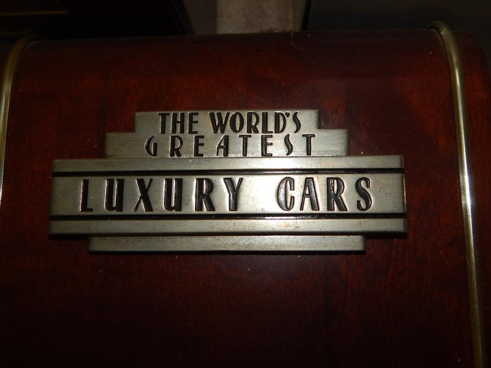 World's Greatest Luxury Cars wall shelf