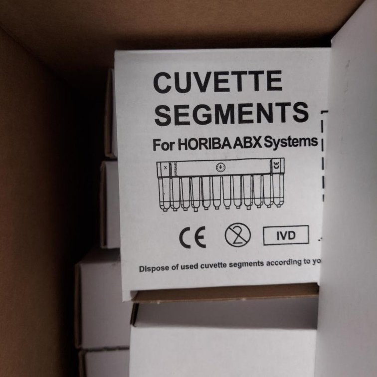 10 Boxes of Cuvette Segments