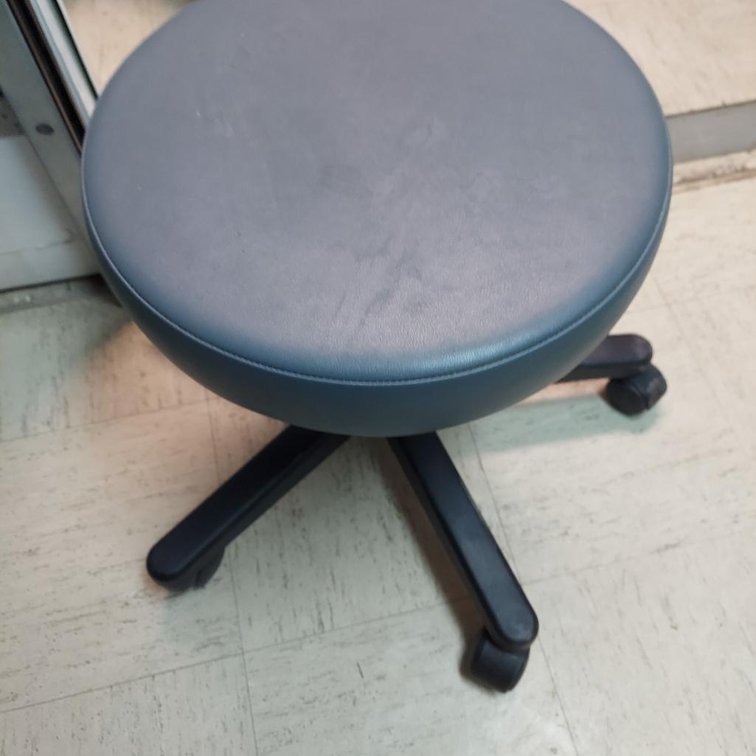 Blue stool