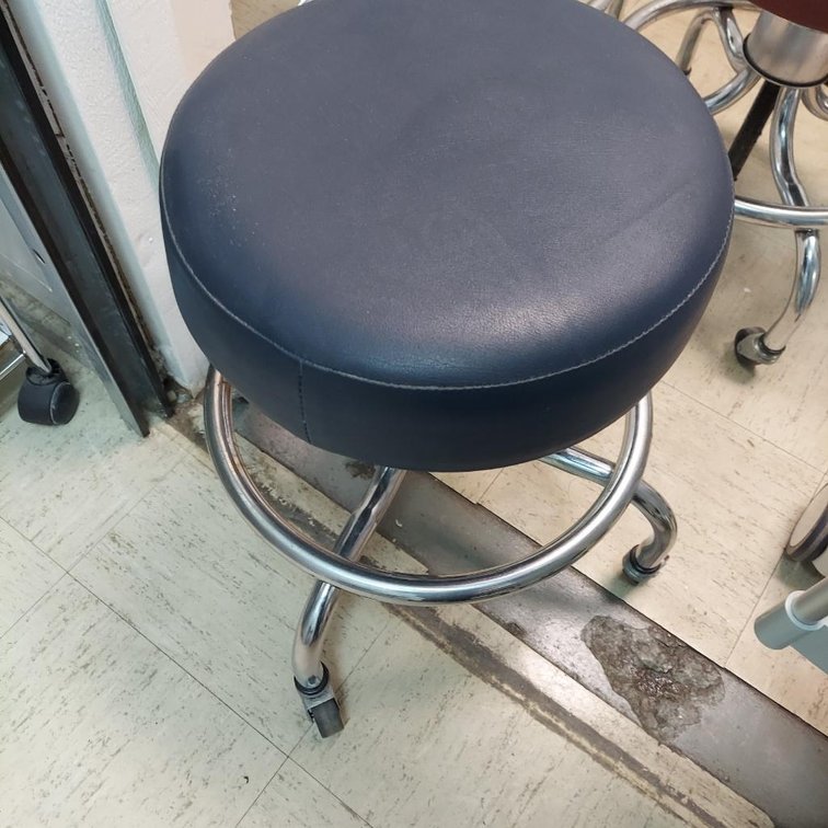 Blue stool