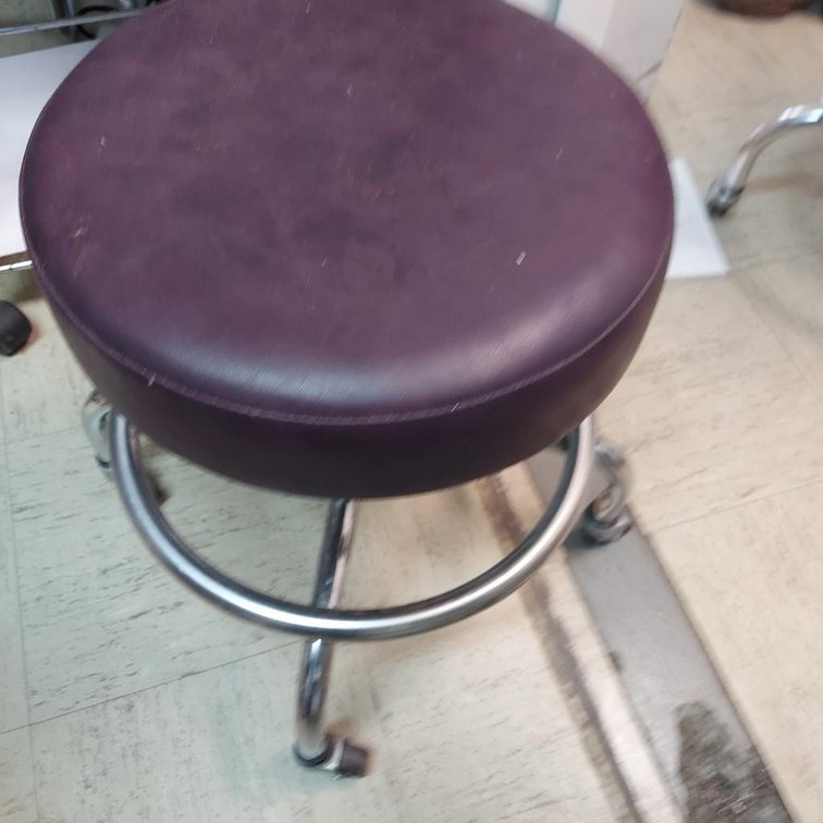 Purple stool