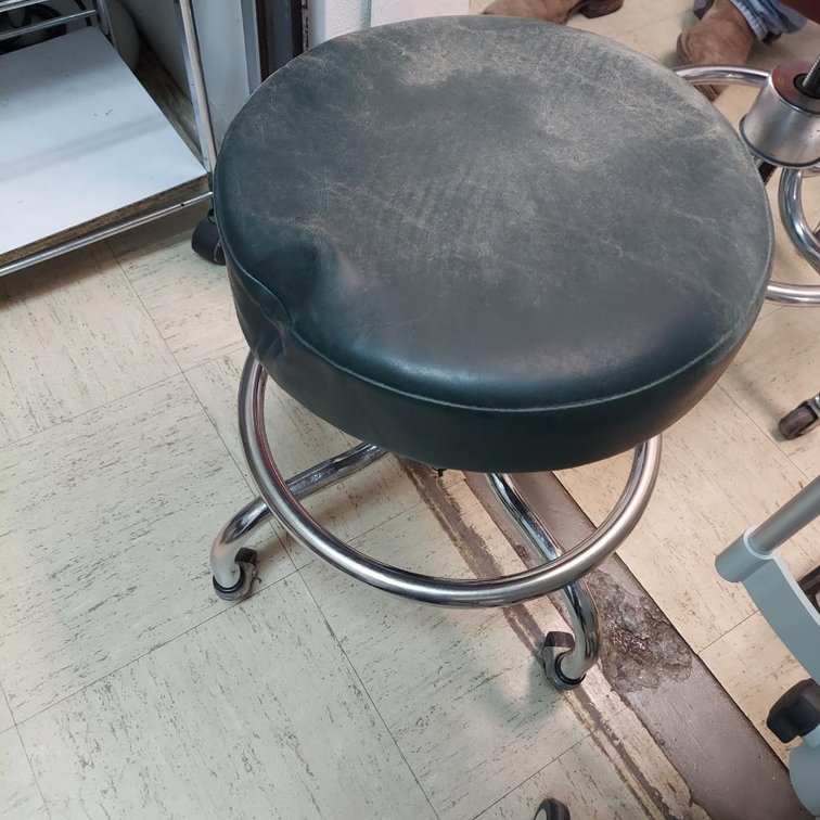 Green stool