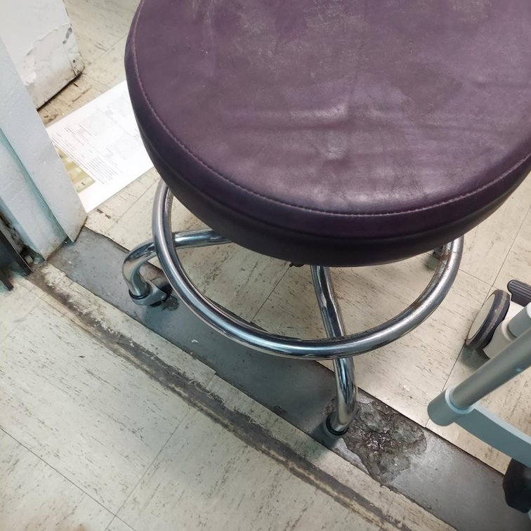 Purple stool