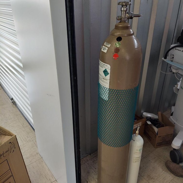 Lung deficient gas mixture