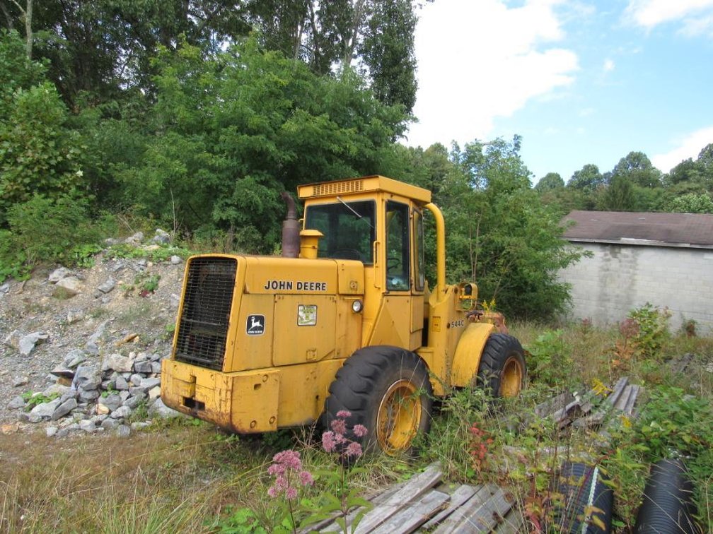 John Deere Loader Model 544C With Forks & Bucket