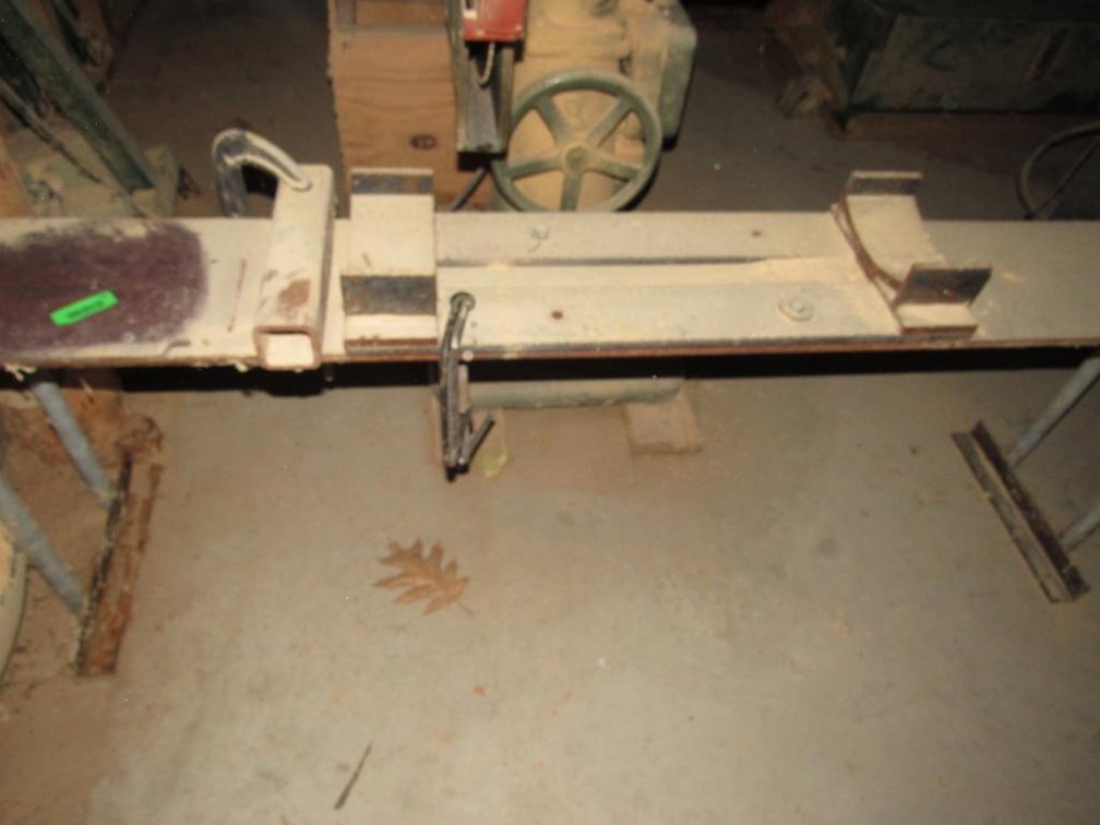 Steel Work Table Approximately 6ft long, 10 inches wide