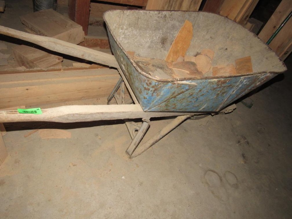 Blue Wheelbarrow