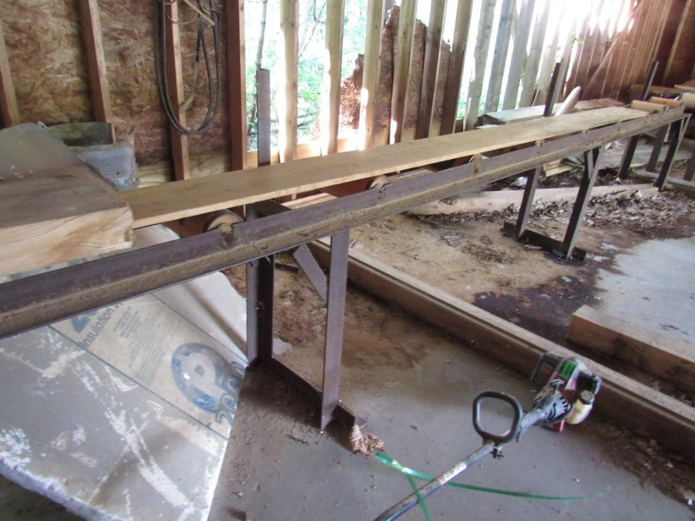Conveyor Roller Approximately 22ft long, 17inches wide