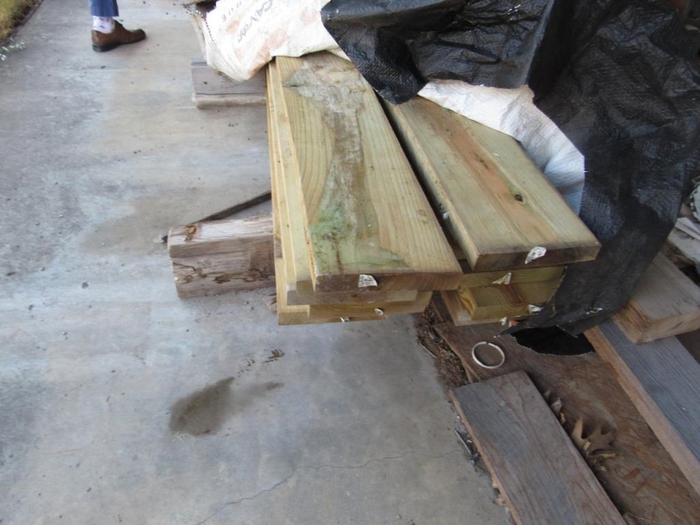 Misc. Stack of lumber
