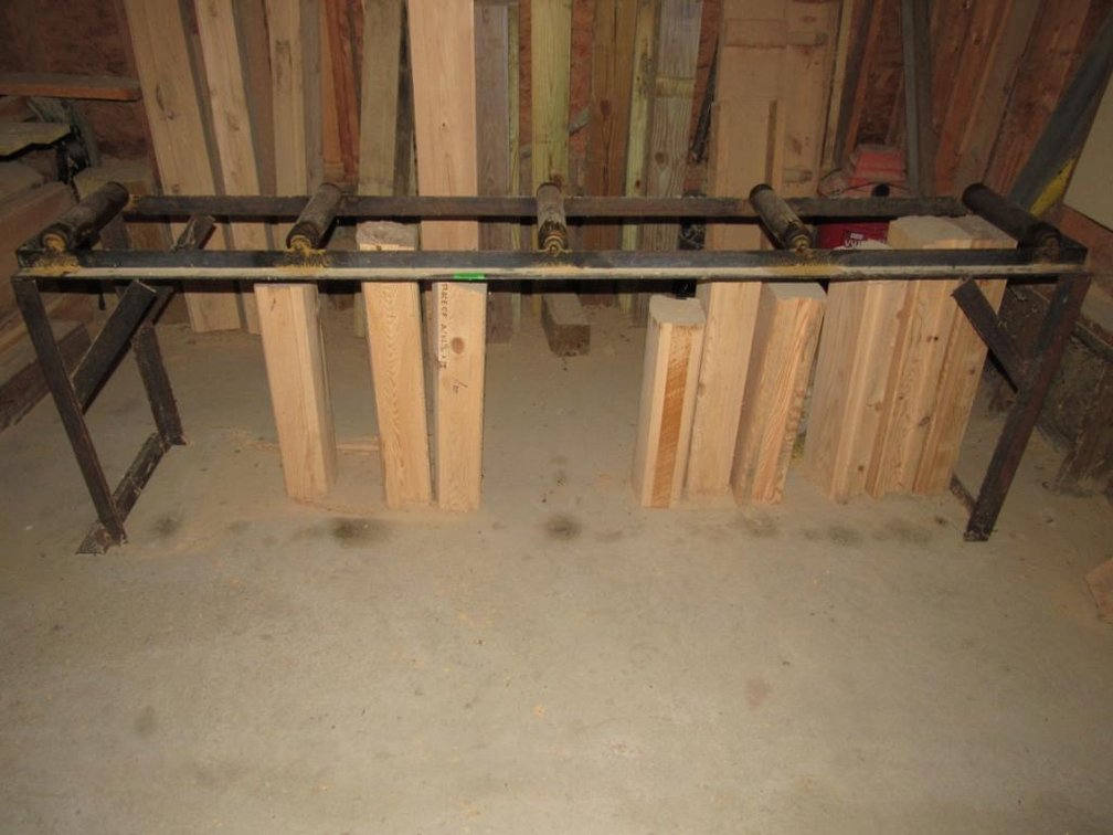 Conveyor Rollers Approximately 8ft Long, 18inches wide