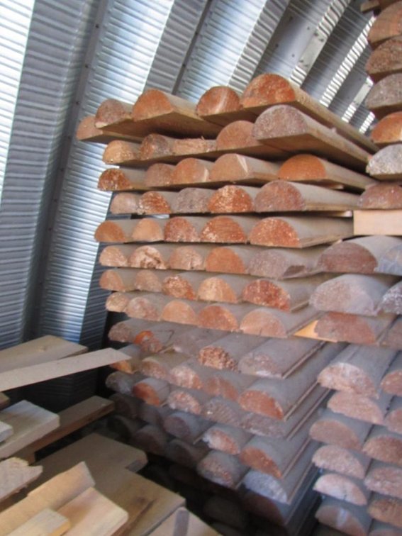 2 Stacks of lumber