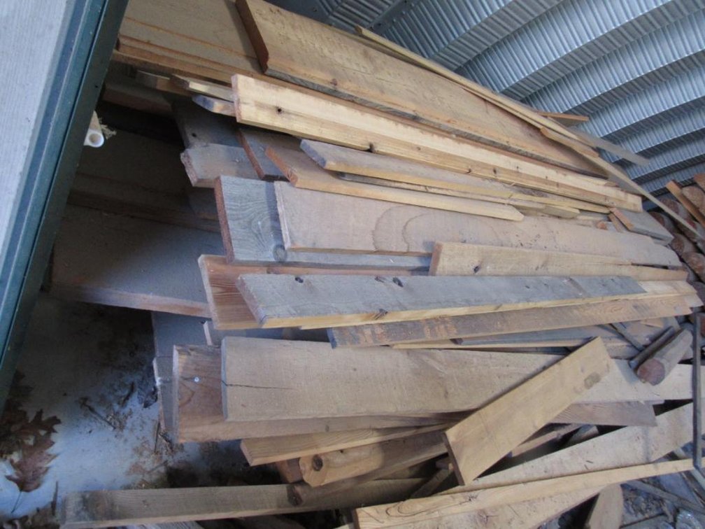 Misc. Stack of lumber