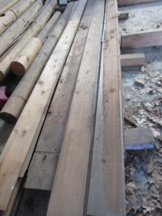 Misc. Stack of lumber