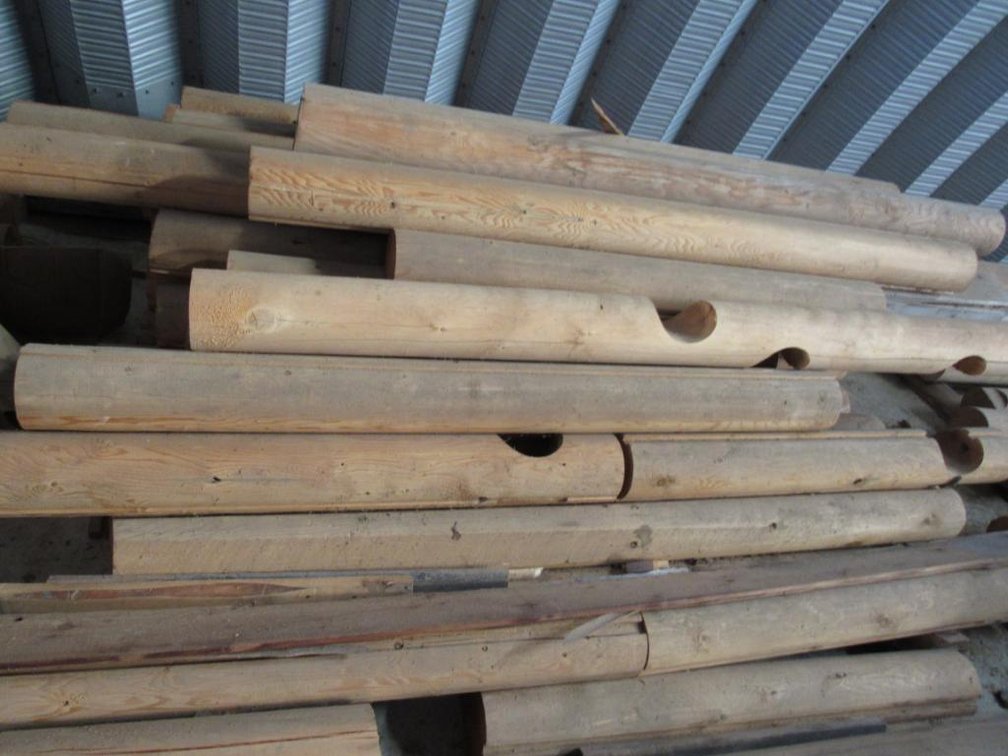 Misc. Stack of lumber