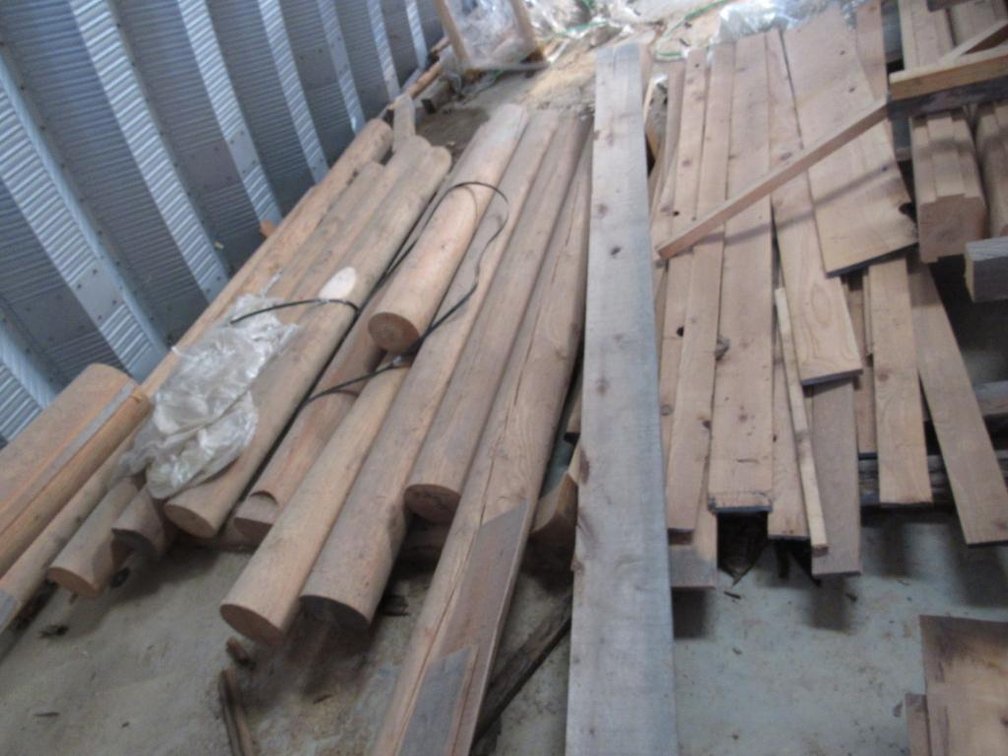 Misc. Stack of lumber