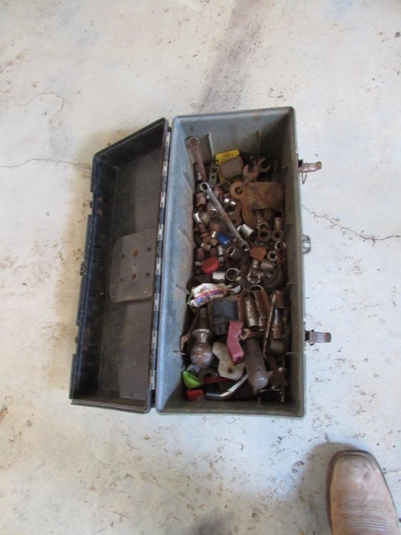 Tool Box with Tools