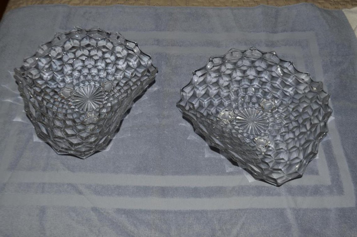2 Fostoria dishes
